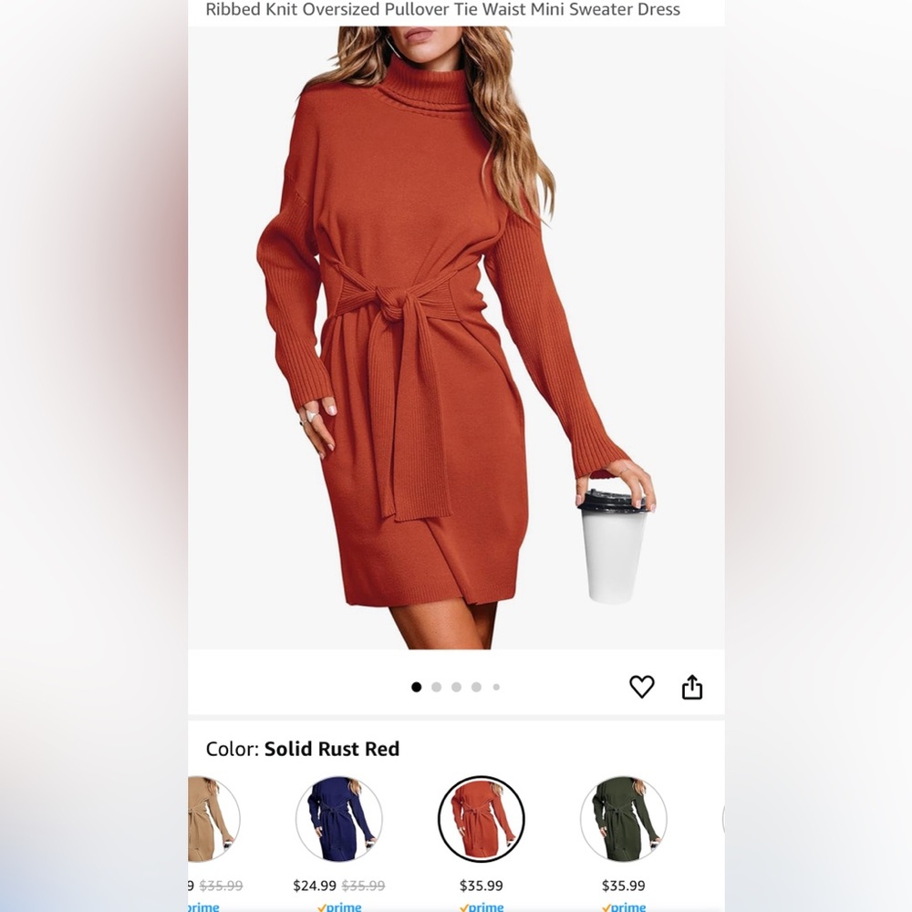 NWT Sweater Dress
